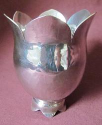 EURICE PHILLIPS Silver Tulip  Vase
