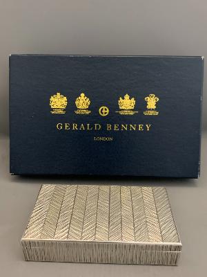 GERALD BENNEY Silver BOX