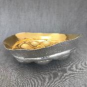 STEVE WAGER Large Silver 'BUMP' BOWL