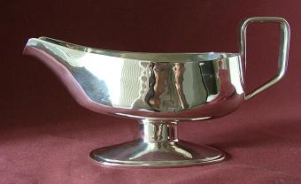 ANTHONY ELSON Silver Sauceboat
