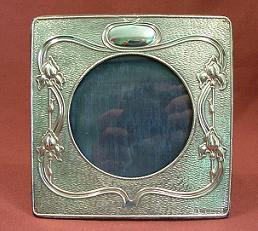 Art Nouveau Silver Photograph Frame