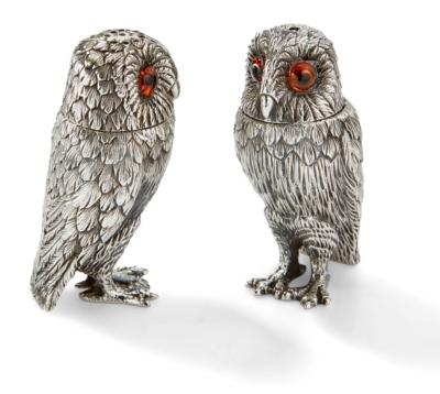 Silver OWL SALT & PEPPER