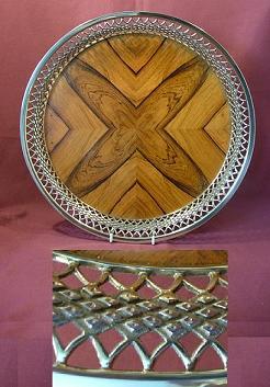ANTHONY ELSON Silver and Wood Tray