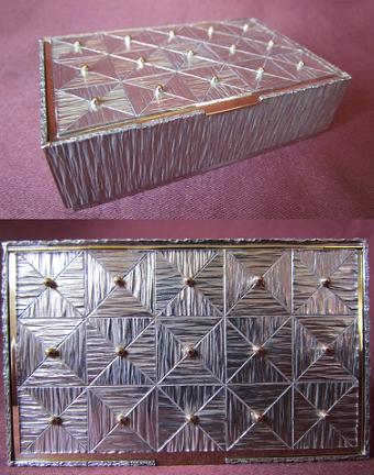 GERALD BENNEY Silver and Gold Box