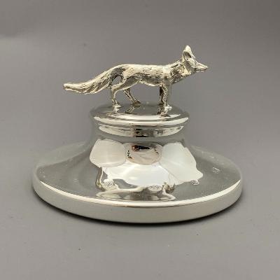 Silver FOX PAPERWEIGHT