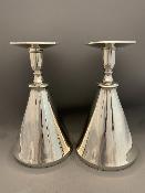 ERIC CLEMENTS Silver CANDLESTICKS