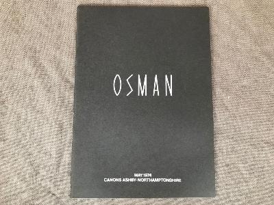 x LOUIS OSMAN Exhibition Catalogue