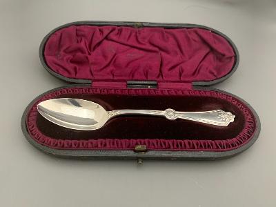 Boxed Silver CHRISTENING SPOON