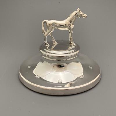 Silver HORSE PAPERWEIGHT