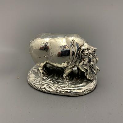Silver HIPPOPOTAMUS