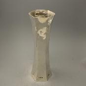 PRUDEN & SMITH Silver Reversible VASE and CANDLESTICK