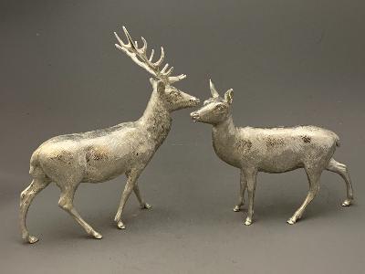 Silver Stag and Hind