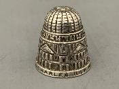 CLIVE BURR Silver THIMBLE - PRINCE CHARLES & DIANA WEDDING