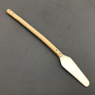 CHARLOTTE DUCKWORTH Silver & Holly Wood Handle BUTTER KNIFE