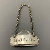 PHIPPS, ROBINSON & PHPPS Silver MADEIRA Label 1811