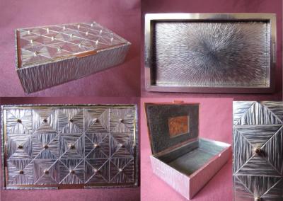 GERALD BENNEY Silver and Gold Box