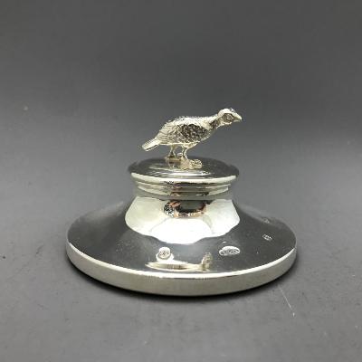Silver GROUSE PAPERWEIGHT