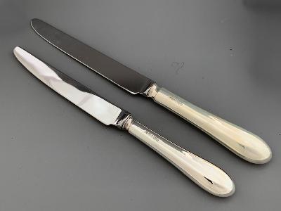 Silver Handled KNIVES - PLAIN OLD ENGLISH