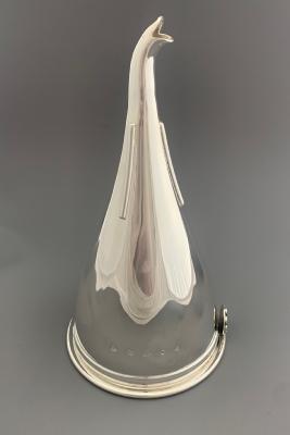 LARGE Silver WINE FUNNEL