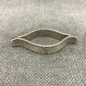 A E JONES Silver Napkin Ring