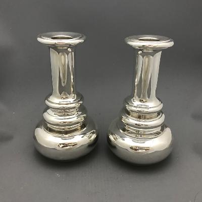 ANTHONY ELSON Silver CANDLESTICKS