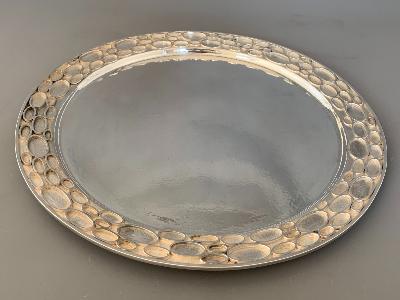 MICHAEL DRIVER Silver DRINKS TRAY