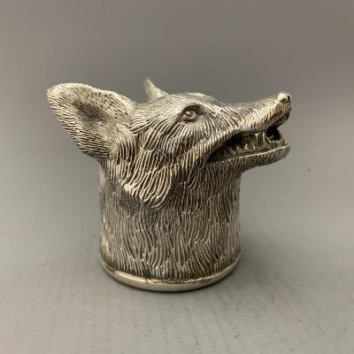 Silver FOX STIRRUP CUP