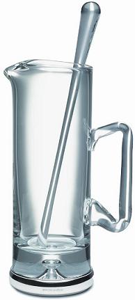 x Glass and Silver Jug