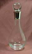 Silver Mounted DECANTER - CARRS of SHEFFIELD