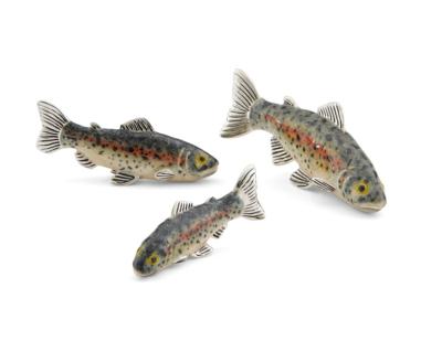 SATURNO Silver and Enamel TROUT