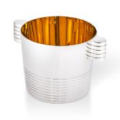 x Silver Art Deco Style Ice Bucket