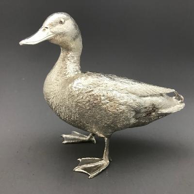Large Silver DUCK