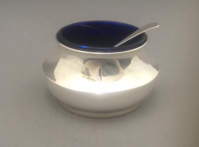 Silver Salt and Spoon 