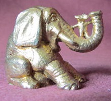 STUART DEVLIN Silver ELEPHANT & MOUSE
