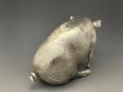 Silver PIG - Large SITTING