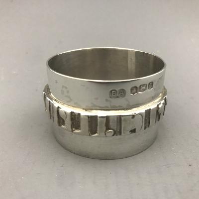 BRIAN ASQUITH Silver NAPKIN RING