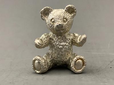 Silver TEDDY BEAR