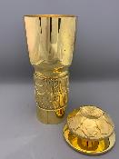 AURUM Silver Gilt 'CONGRESS of EUROPE' 1976 STANDING CUP & COVER