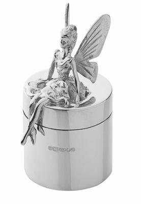 Silver TOOTH FAIRY BOX