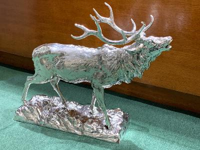 Very Large Silver STAG