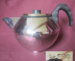 BRIAN ASQUITH Silver Tea Pot