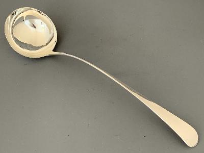 Silver SOUP LADLE - 'OLD ENGLISH'