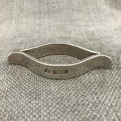 A E JONES Silver Napkin Ring