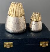 CHRISTOPHER LAWRENCE Silver SALT & PEPPERMILL