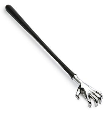 Silver and Wood BACK SCRATCHER