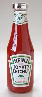 Silver TOMATO KETCHUP BOTTLE LID