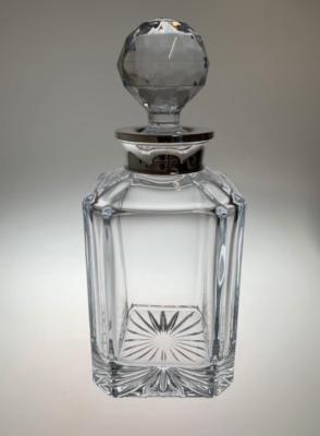 Silver Mounted WHISKY DECANTER