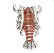 SATURNO Silver and Enamel LOBSTER