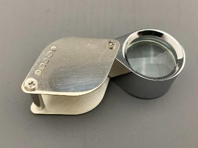 Silver MAGNIFYING GLASS
