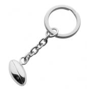 Silver RUGBY KEY RING